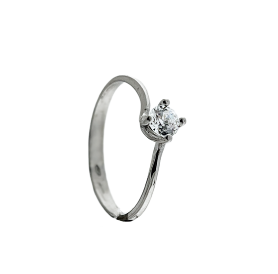 Anneau EXTRA GOLD Femme in Or blanc Cubic Zirconia 2005987310170 - 2005987310170